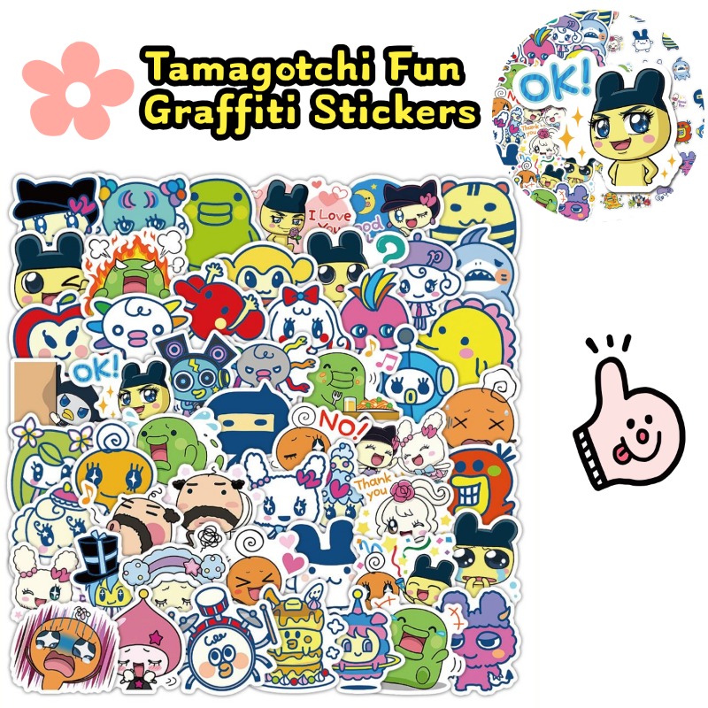 Laptop Accessories Case - Japon Tamagotchi Çıkartmaları Elektronik Evcil Hayvan