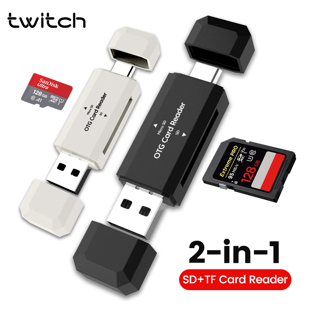 Laptop Accessories For Programmers - 2'si 1 Arada Tip C SD