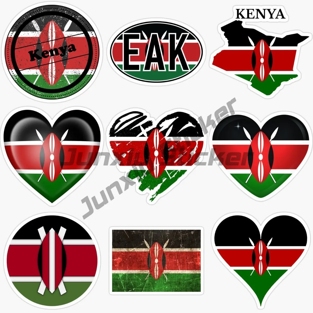 Kenya Bayrağı Harita Çıkartmas - Laptop Accessories Kenya incelemesi ve fiyatı