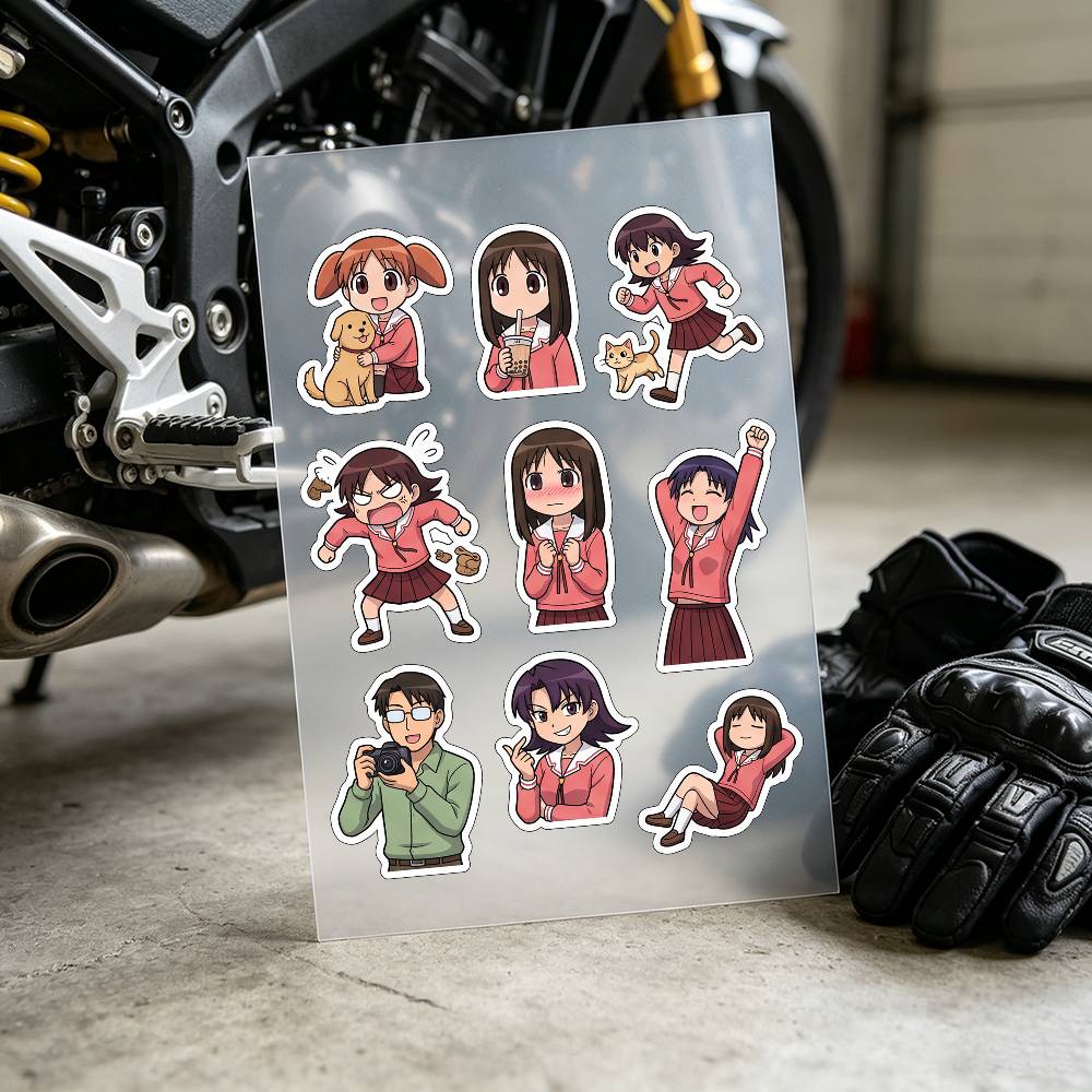 Azumanga Daioh Çıkartmalar Oto - Laptop Accessories Ideas incelemesi ve fiyatı