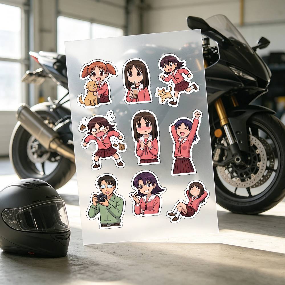 Azumanga Daioh Çıkartmalar Oto - Laptop Accessories Ideas incelemesi ve fiyatı