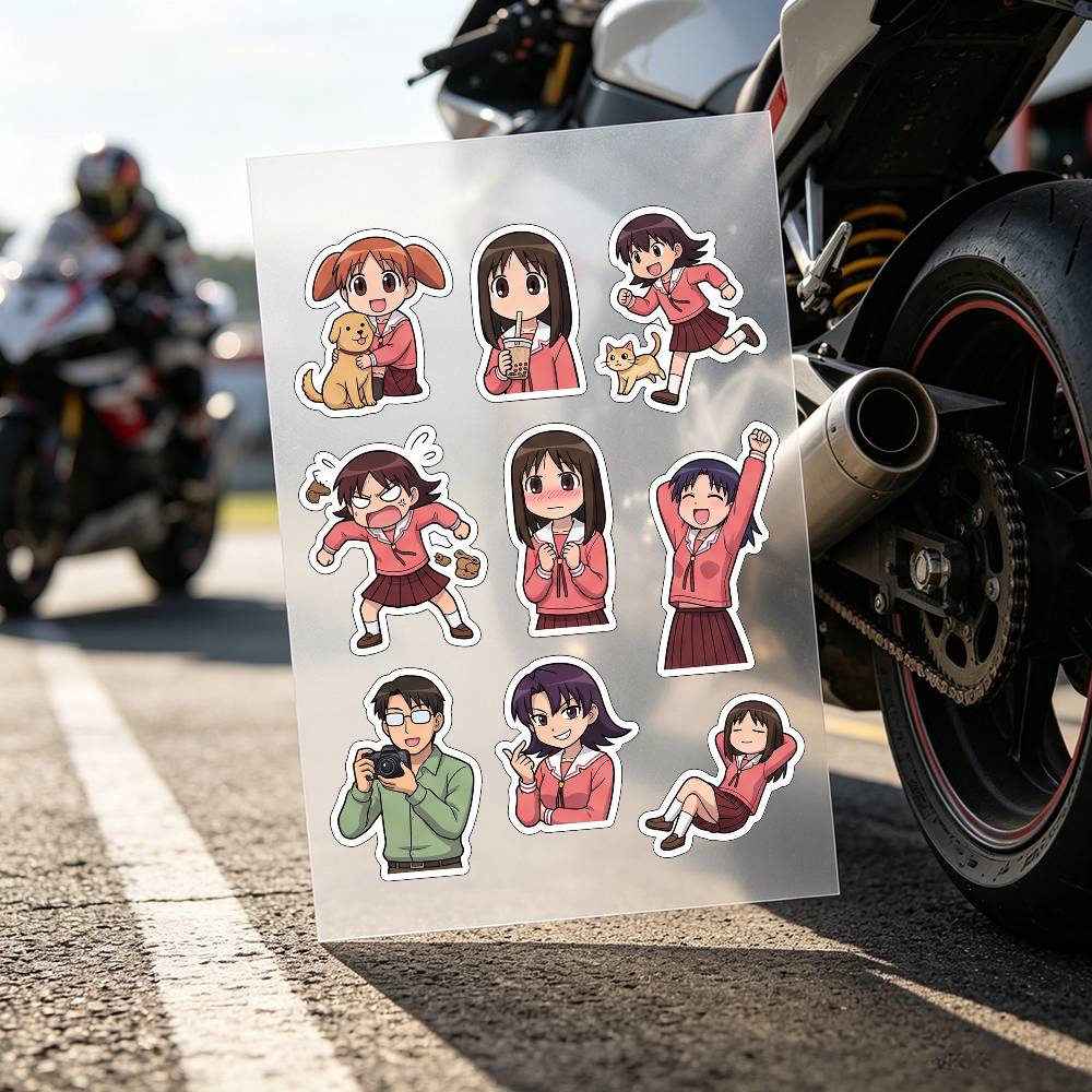 Azumanga Daioh Çıkartmalar Oto - Laptop Accessories Ideas incelemesi ve fiyatı