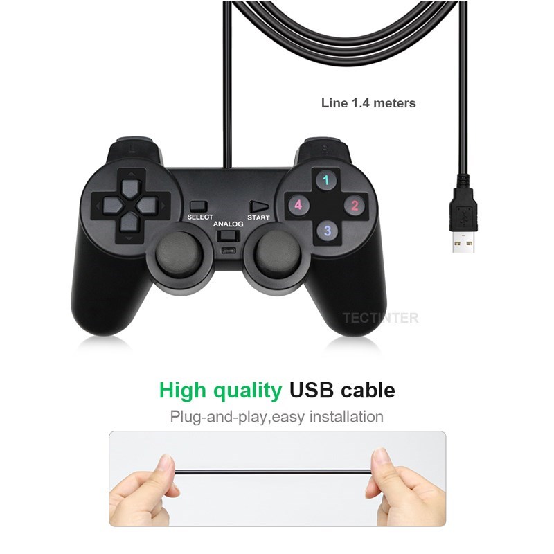 Kablolu USB PC Oyun Joystick G - Laptop Accessories For Programmers incelemesi ve fiyatı