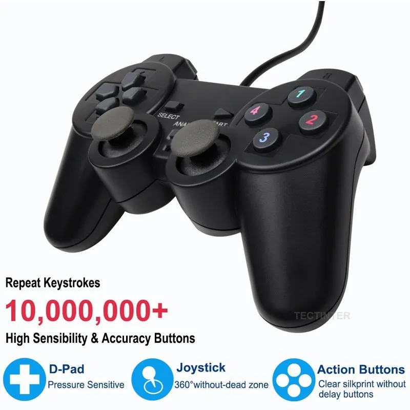 Kablolu USB PC Oyun Joystick G - Laptop Accessories For Programmers incelemesi ve fiyatı