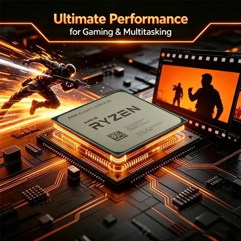 AMD Ryzen 7 5700X3D Toplu CPU, - Amd Cpu Ryzen 7 incelemesi ve fiyatı