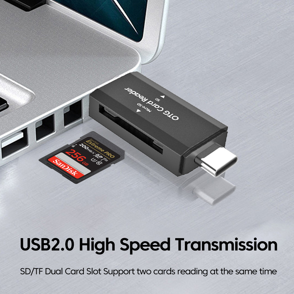 2-in-1 USB2.0 kart okuyucu SD  - Laptop Accessories For Programmers incelemesi ve fiyatı