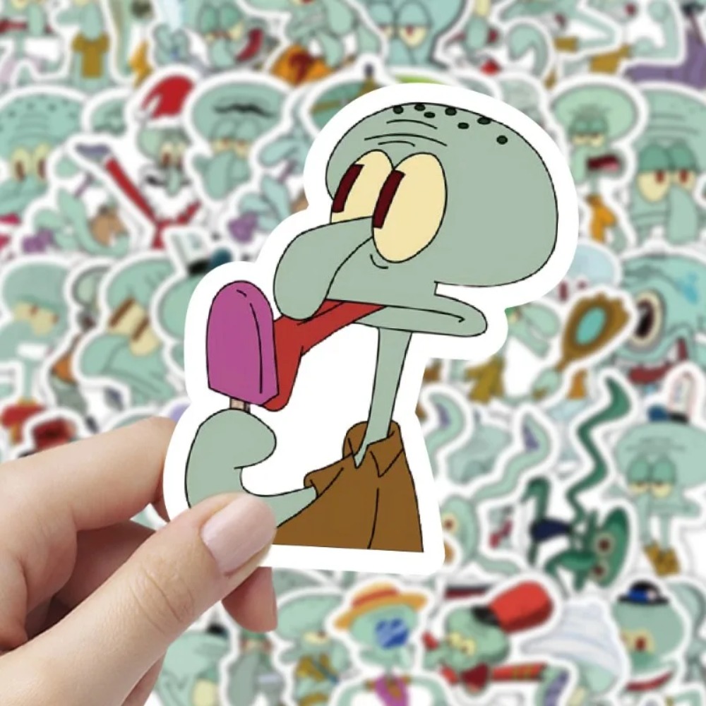 60 adet SpongeBob Squidward Te - Laptop Accessories Case incelemesi ve fiyatı