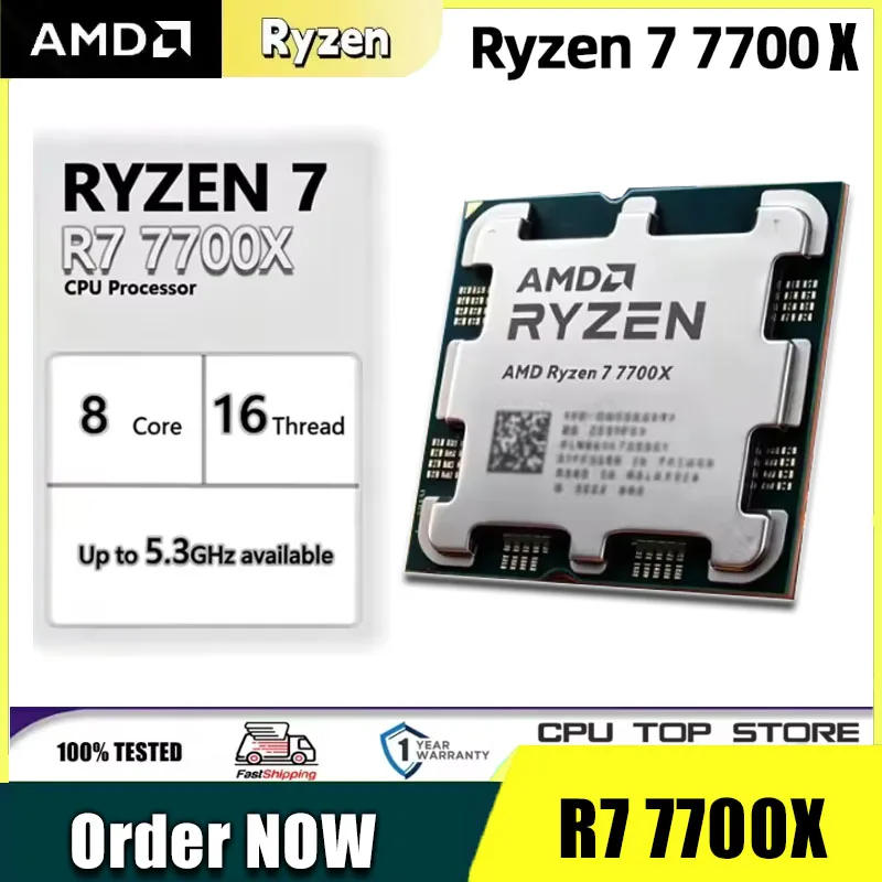 AMD Ryzen 7 7700 8 Çekirdekli  - Amd Cpu Ryzen 7 incelemesi ve fiyatı